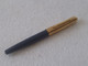 Delcampe - Vintage !   Authentic Parker Lady Junior Gold Nib Blue Fountain Pen England (#92) - Stylos