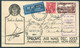 1933 New Zealand "Faith In Australia" (Wellington) Auckland - Invercargill Airmail Flight Cover - Airmail