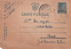 A16523 - POSTAL STATIONERY 1942 STAMP 2 WW SENT TO OLANSETI KING MICHAEL STAMP 5 LEI - Lettres 2ème Guerre Mondiale