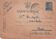 A16523 - POSTAL STATIONERY 1942 STAMP 2 WW SENT TO OLANSETI KING MICHAEL STAMP 5 LEI - Storia Postale Seconda Guerra Mondiale