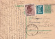 A16548 - POSTAL STATIONERY 1937 STAMP KING MICHAEL STAMP AVIATION SEND TO ARAD - Covers & Documents