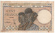 FRENCH WEST AFRICA  100 Francs  P23  Dated 10-9-1941  ( Women With Local Dress & Traditions ) - Senegal