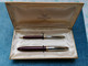 PENNA STILOGRAFICA & PORTAMINA SHEAFFER TM SENTINEL TOUCH DOWN 1950 VINTAGE FOUNTAIN PEN SET - Stylos