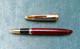 PENNA STILOGRAFICA & PORTAMINA SHEAFFER TM SENTINEL TOUCH DOWN 1950 VINTAGE FOUNTAIN PEN SET - Stylos