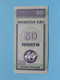 50 Mongo ( AA3379701 ) Mongolia ( See SCAN ) UNC ! - Mongolië