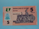 Five NAIRA - 2019 () Nigeria ( Voir / See > Scans ) UNC ! - Nigeria