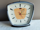 REVEIL Rétro Mid Century Réveil Marque Diamant Vintage Des Années 1960 Matériaux : Chrome, Métal - Alarm Clocks