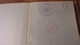 ️ RARE CAHIER MANUSCRIT PATROUILLEUR CHANTEREVE, Dragueur Auxiliaire CHARLES THERON CLASSE 1941 CHANSONS CACHET SERVICE - Scores & Partitions