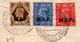 ITALIA - OCCUPAZIONI MEF - 5.12.44 - BUSTA DA ASMARA VERSO L'ITALIA - One Shilling + 1 D + 2 E 1/2 D. - Britische Bes. MeF