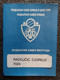 Football Soccer Union SCG Serbia , Beograd - ID Card With Additional Stamp 2007 , And Photo - Habillement, Souvenirs & Autres