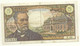 BILLET 5 FRANCS  PASTEUR 1966   04/11/66   ALPH. Y40 - 5 F 1966-1970 ''Pasteur''