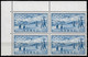 1952 NORWAY NORWEGEN 55+20Ø  BLOCK OF 4 MNH - Mi.Nr. 374  OLYMPIC WINTER GAMES - Neufs