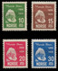 1930 NORWAY NORWEGEN  - HENRIK IBSEN Mi.Nr.137-140 CAT. €60 - Neufs