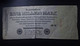 A5 ALLEMAGNE  BILLETS DU MONDE WORLD BANKNOTES  EINE MILLION MARK 1923 - 1 Mio. Mark