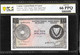 Cyprus  One Pound 1.5.1978 PCGS Banknote 66 PPQ (Perfect Paper Quality) GEM UNC! Rare!! - Chipre