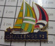 3222 Pin's Pins / Beau Et Rare / THEME : SPORTS / VOILE VOILIER REGATE CHALLENGE 92 Par CHALLENGE OLERON - Segeln