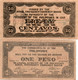 LOTTO 0,50,10 PESOS-PHILIPPINES-BOHOL EMERGENCY CURRENCY BOARD-1942 - VF - UNC - Philippines
