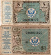 Stati Uniti D'America -5 CENTS-1 DOLLAR P-M15,19  1948 - MILITARI PAYMENT CERTIF - 1948-1951 - Reeksen 472