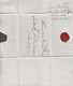 1828. SVERIGE. MARIEFRED  On Beautiful Cover To Stockholm. Red Seal Reverse. Dated Mariefred Den 17 April ... - JF524322 - ... - 1855 Préphilatélie