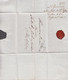 1828. SVERIGE. MARIEFRED  On Beautiful Cover To Stockholm. Red Seal Reverse. Dated Mariefred Den 17 April ... - JF524322 - ... - 1855 Voorfilatelie