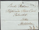 1827. SVERIGE. MARIEFRED  On Cover To Stockholm. Red Seal Reverse. Dated Mariefred Den 28 Juni 1827. Almos... - JF524324 - Prefilatelia