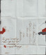 1827. SVERIGE. MARIEFRED  On Cover To Stockholm. Red Seal Reverse. Dated Mariefred Den 28 Juni 1827. Almos... - JF524324 - ... - 1855 Préphilatélie