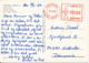 Portugal Madeira Postcard With Meter Cancel Funchal 15-9-1989 (Funchal Western View) - Sainte-Lucie