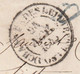 1843 - Cachet à Date CHAMBRE DES DEPUTES Sur Enveloppe De Paris Vers  Sisteron, Basses Alpes - Grand Cad En Arrivée - 1801-1848: Precursors XIX