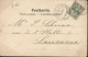 Suisse CPA CP Gruss Vom Casino Waldhaus Flims 5 8 1904 YT N°66 CAD Waldhaus Flims 5 VIII 1904 - Flims