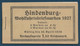 Allemagne 1927 Carnet N°C-394 ** Absolument Fraicheur Postale Rare Ainsi - Postzegelboekjes