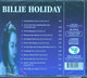 007 - CD BILLIE HOLIDAY - Neuf Sous Blister Scellé. - Collectors