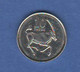 Botswana 10 Thebe 1998 Steel + Nichel Coin - Botswana