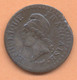 1 CENTIME AN 6 A    CHIFFRE 6 NORMAL - 1795-1799 Direttorio