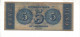 CITIZEN'S BANK---New Orleans    $5.00  DOLLAR  Bill  1850's-60's Haxby LA-15-G12c--- PMG 66-EPQ-UNC. - Altri & Non Classificati