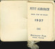 ALMANAC MINI CALENDRIER DE FRANCE - ANNEE 1927 - BOUMARD FILS, PARIS - Grand Format : 1921-40