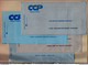 France - RARE - Ensemble De 24 Enveloppes Bleues De La Poste Années 80, Correspondance Avec Divers Centres De Chèques - Lots Et Collections : Entiers Et PAP