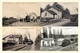 16 LOT DE 4 CARTES DU DÉPARTEMENT DE LA CHARENTE BELLE ANIMATION REIMPRESSION D'APRÉS CARTE ANCIENNE COLLECTION E.B. - Other & Unclassified