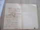 LAS Autographe Signée VAVIN Aleis  Paris (1792/1863)politique Député 1849 Liste Civile Autorisation Peinture étalon Noir - Sonstige & Ohne Zuordnung