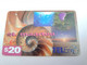 St MAARTEN $20,- ST MAARTEN TEL EM  SHELL/ THICK CARD  Beach Itelsa  **10779** - Antilles (Neérlandaises)