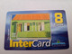 ST MARTIN / INTERCARD  8 EURO  CASE AGREMENT     NO 086   Fine Used Card    ** 10792 ** - Antille (Francesi)