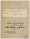 Enveloppe Timbrée + Facture - Droguerie Epicerie - Chion Perrard - Grenoble 1911 - Droguerie & Parfumerie