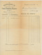 Enveloppe Timbrée + Facture - Droguerie Epicerie - Chion Perrard - Grenoble 1911 - Droguerie & Parfumerie