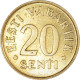 Monnaie, Estonie, 20 Senti, 1996 - Estonia