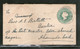 India QV ½An Green Psenv With Lordganj Canc. To Ahmed Nagar / Mahikanta  # 24 - Enveloppes