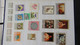 AC386 Collection De Timbres Majorité Oblitérés De Différents Pays Dont France Carnet O Rolland ** Sans Agrafe Centrale - Sammlungen (im Alben)