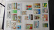 Delcampe - AC386 Collection De Timbres Majorité Oblitérés De Différents Pays Dont France Carnet O Rolland ** Sans Agrafe Centrale - Sammlungen (im Alben)