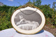 Cadre Oval Ancien En Laiton Decor Nœud (1) - Jugendstil / Art Déco