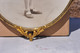 Cadre Oval Ancien En Laiton Decor Branchage (3) - Art Nouveau / Art Déco