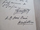 MARCEL PUJADE Ténor Document Signé Et Texte Pour Henri René 1932  Montpellier - Handtekening