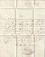 Delcampe - 30 Avril 1829 - CACHET A DATE D' ESSAI Sur Lettre Pliée De LYON Vers ANNONAY, Ardèche - Dateur En Arrivée - 1801-1848: Precursors XIX